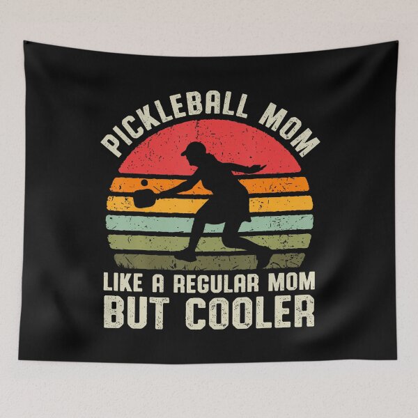 Item preview, Funny Vintage Pickleball Mom Life Pickle Ball For Women designed and sold by DesireeAngela1.