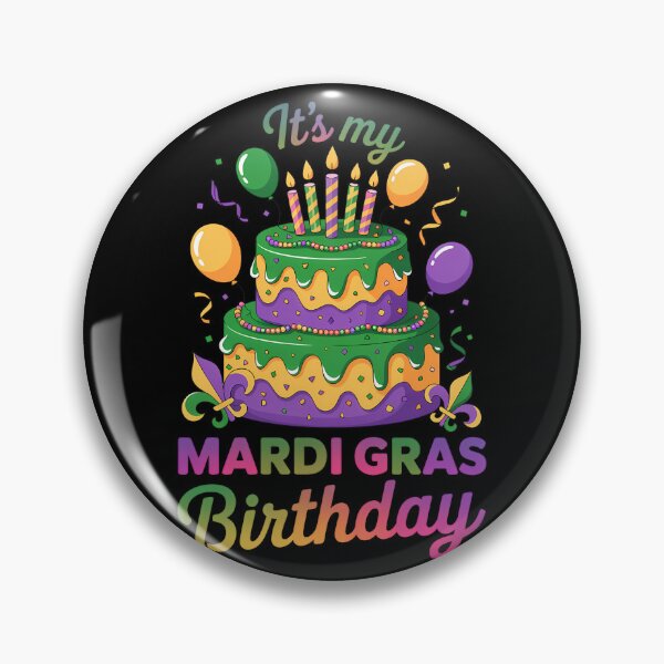 Item preview, Its My Mardi Gras Birthday Yall Mardi Gras Happy Birthday designed and sold by BernoNickel.