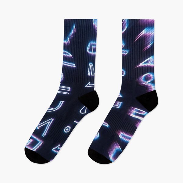 Item preview, Neon Light Symbols, Cyberpunk Egyptian Hieroglyphics, symmetrical textures (image size 8320x12480) designed and sold by Digital-Davinci.