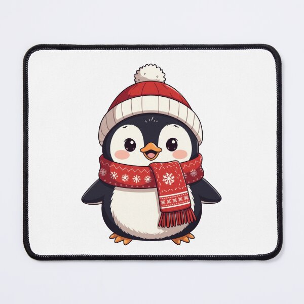 Item preview, Cute Winter Penguin in Cozy Scarf designed and sold by Jagruti_Artzone.