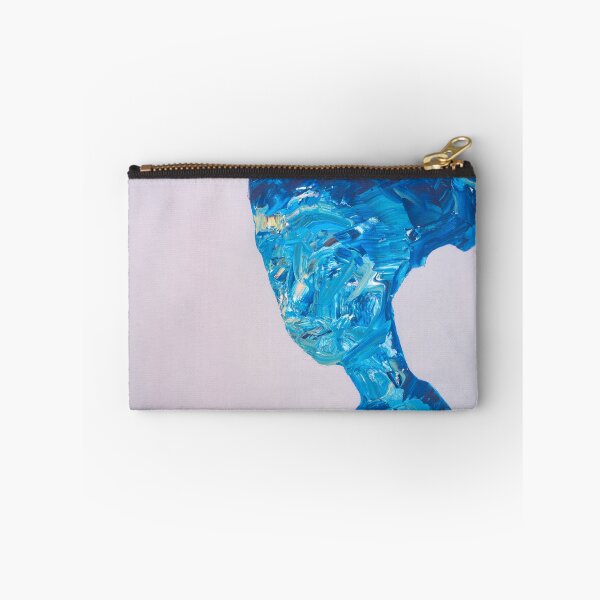 Item preview, Blue Silence: Profile in Brushstrokes designed and sold by andesign101.