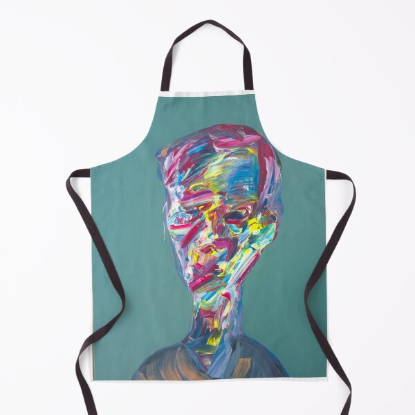 Item preview, Chromatic Pulse: Portrait Against Teal designed and sold by andesign101.