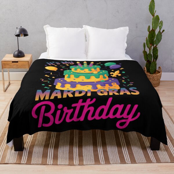 Item preview, Its My Mardi Gras Birthday Carnival Style Mardi Gras Birthday designed and sold by BernoNickel.