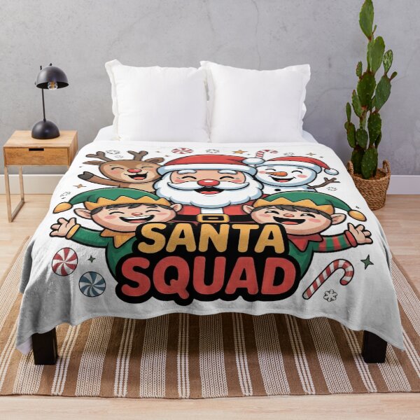 Item preview, Santa Squad Kawaii Christmas Art designed and sold by SoulenCify.