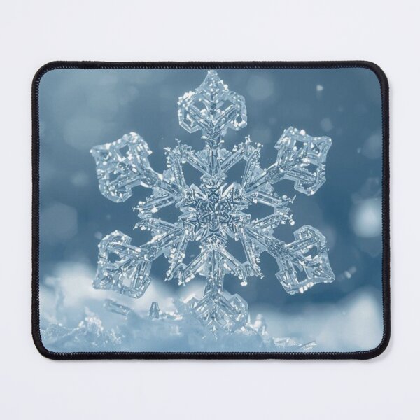 Item preview, Winter's Jewel - Real Macro Snowflake Crystal Photography designed and sold by GreyChocolate.