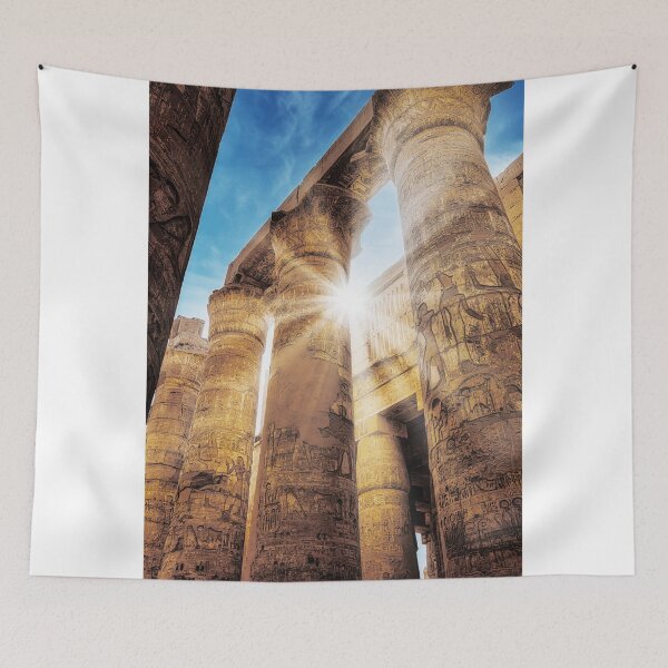 Item preview, ancient columns in the Karnak Temple in Luxor designed and sold by Jürgen Wiesler.