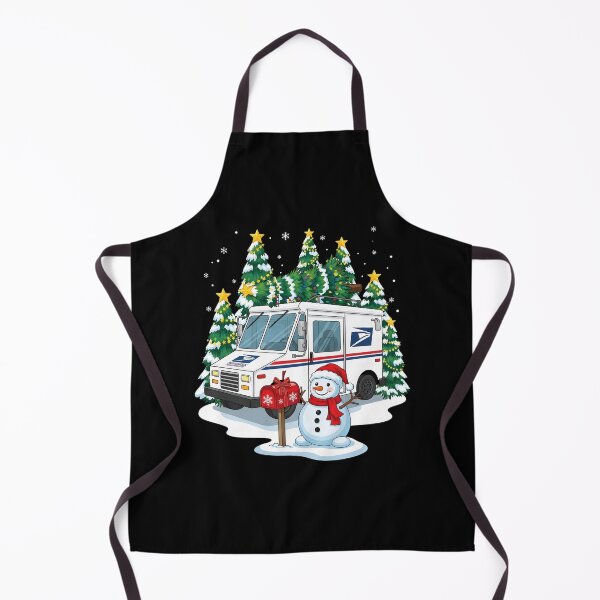 Artikelvorschau, Weihnachts-Postwagen mit Postboten – Niedliche Feiertage entworfen und verkauft von BakeryDozen.