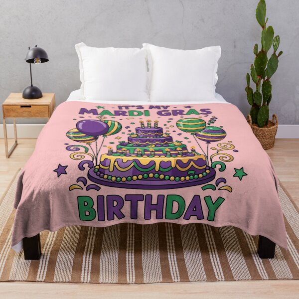 Item preview, It's My Mardi Gras Birthday Mardi Gras Birthday Festival Design designed and sold by BernoNickel.