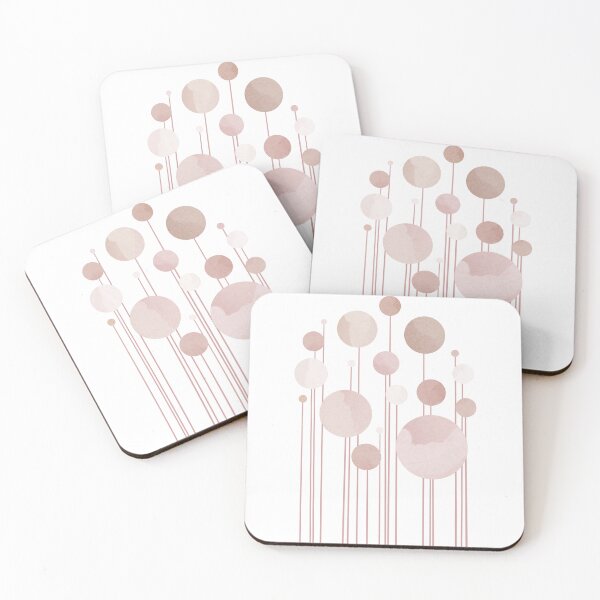 Item preview, Pastel Pink Abstract Dot Layout designed and sold by Pattern&Pixel.