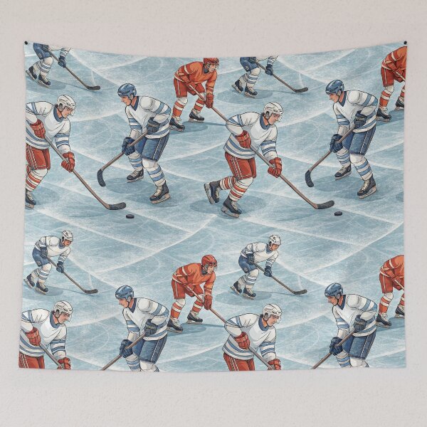Item preview, Ice Hockey - winter sport  designed and sold by justrachna.