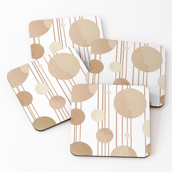 Item preview, Minimal Beige Watercolour Dot Pattern designed and sold by Pattern&Pixel.