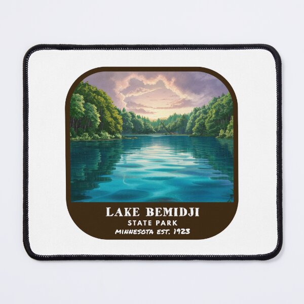 Item preview, Vintage Lake Bemidji State Park (Minnesota State Park) designed and sold by RabbitK.