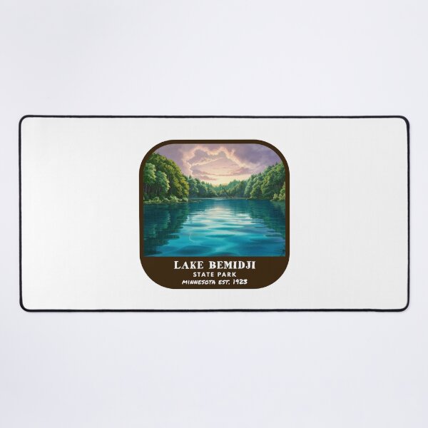 Item preview, Vintage Lake Bemidji State Park (Minnesota State Park) designed and sold by RabbitK.
