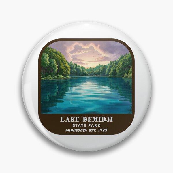 Item preview, Vintage Lake Bemidji State Park (Minnesota State Park) designed and sold by RabbitK.