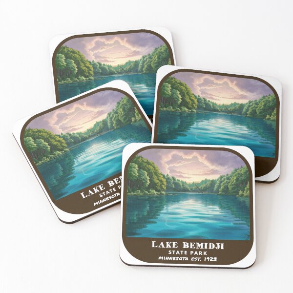 Item preview, Vintage Lake Bemidji State Park (Minnesota State Park) designed and sold by RabbitK.