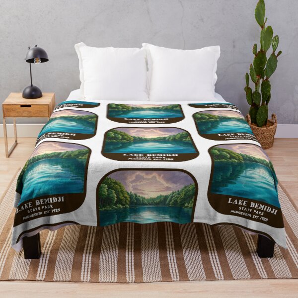 Item preview, Vintage Lake Bemidji State Park (Minnesota State Park) designed and sold by RabbitK.