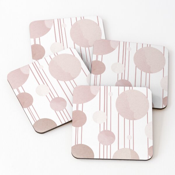Item preview, Minimal Soft Pink Watercolour Dot Pattern designed and sold by Pattern&Pixel.