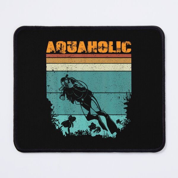 Item preview, Funny Scuba Diver Saying Diving Freediving Ocean Aquaholic designed and sold by JanisPenelope.