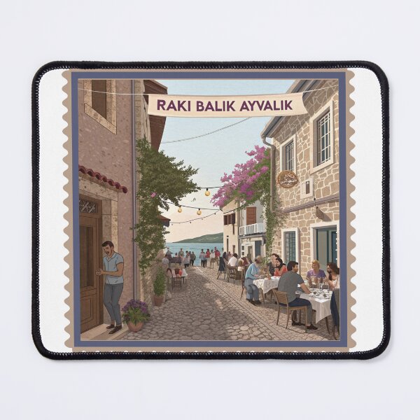Item preview, Ayvalik Evening Delight - "Raki Balik Ayvalik" Seaside Bistro designed and sold by asliberry.