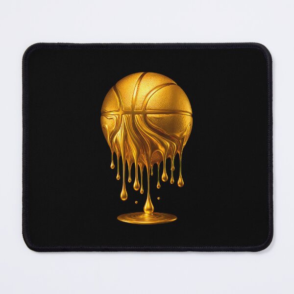 Item preview, Dripping Gold Basketball Respect The Drip Basketball Hoop designed and sold by PatriciaKelsey.
