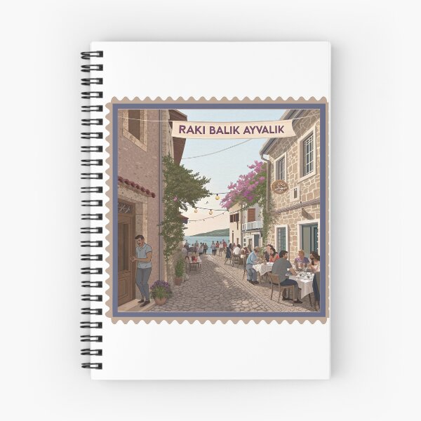 Item preview, Ayvalik Evening Delight - "Raki Balik Ayvalik" Seaside Bistro  designed and sold by asliberry.
