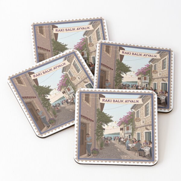 Item preview, Ayvalik Evening Delight - "Raki Balik Ayvalik" Seaside Bistro  designed and sold by asliberry.