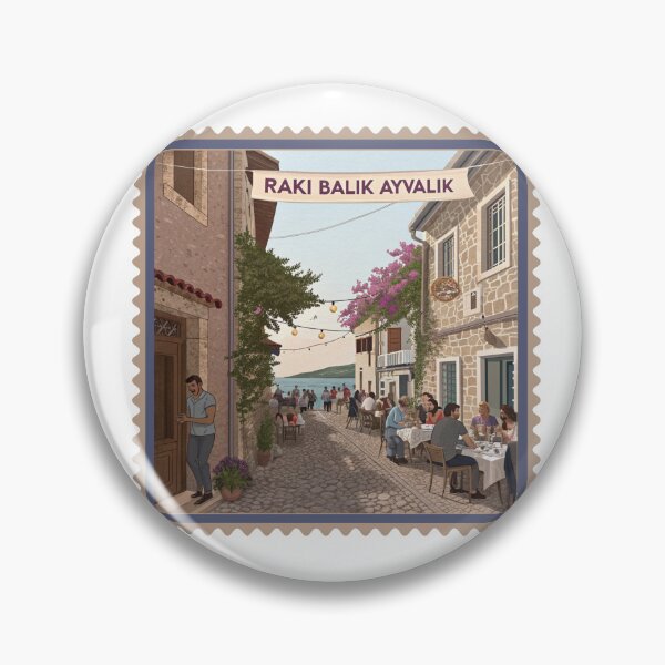 Item preview, Ayvalik Evening Delight - "Raki Balik Ayvalik" Seaside Bistro  designed and sold by asliberry.