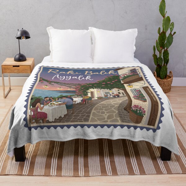 Item preview, Raki Balik Ayvalik Night - Traditional Turkish Seaside Dining designed and sold by asliberry.