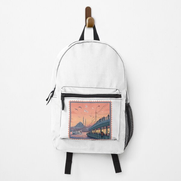 Item preview, Istanbul Galata Bridge Sunset - Bosphorus Views & Ottoman Charm designed and sold by asliberry.