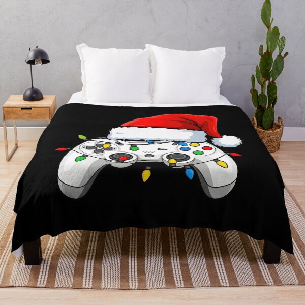 Item preview, Video Game Controller Christmas Santa Hat Gamer designed and sold by BakeryDozen.