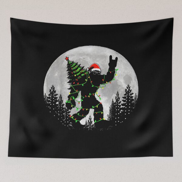 Item preview, Festive Bigfoot & Christmas Tree designed and sold by Camvintat93.