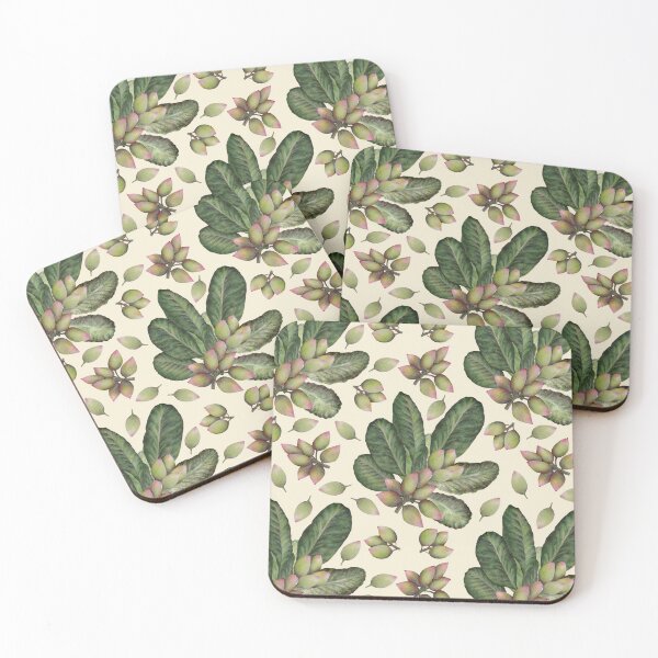 Item preview, Pistachio pattern with leaves designed and sold by Art_By_Wing.