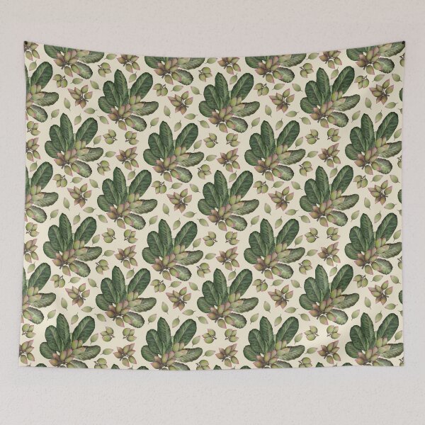 Item preview, Pistachio pattern with leaves designed and sold by Art_By_Wing.