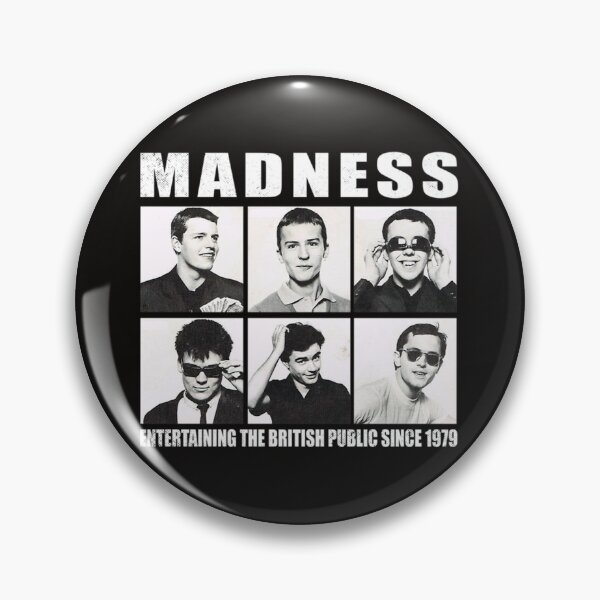 Item preview, Entertaining The Madnesss Retro Band designed and sold by AnthonyBroc.