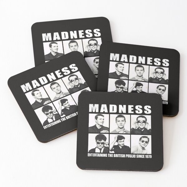 Item preview, Entertaining The Madnesss Retro Band designed and sold by AnthonyBroc.