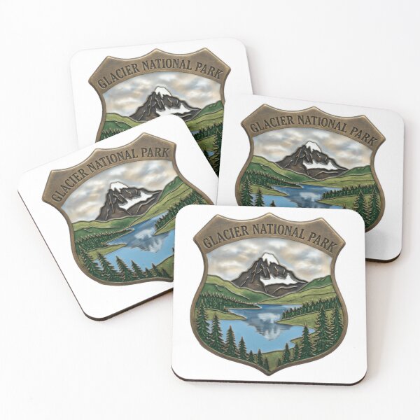 Item preview, Glacier National Park Snow pine Upper Loop designed and sold by Simsimah26Parks.