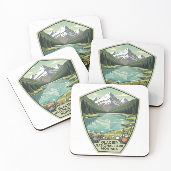 Item preview, Glacier National Park Peak fall Timber Road designed and sold by Simsimah26Parks.