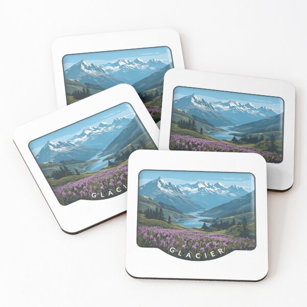 Item preview, Glacier National Park Upper glint Pass Trail designed and sold by Simsimah26Parks.