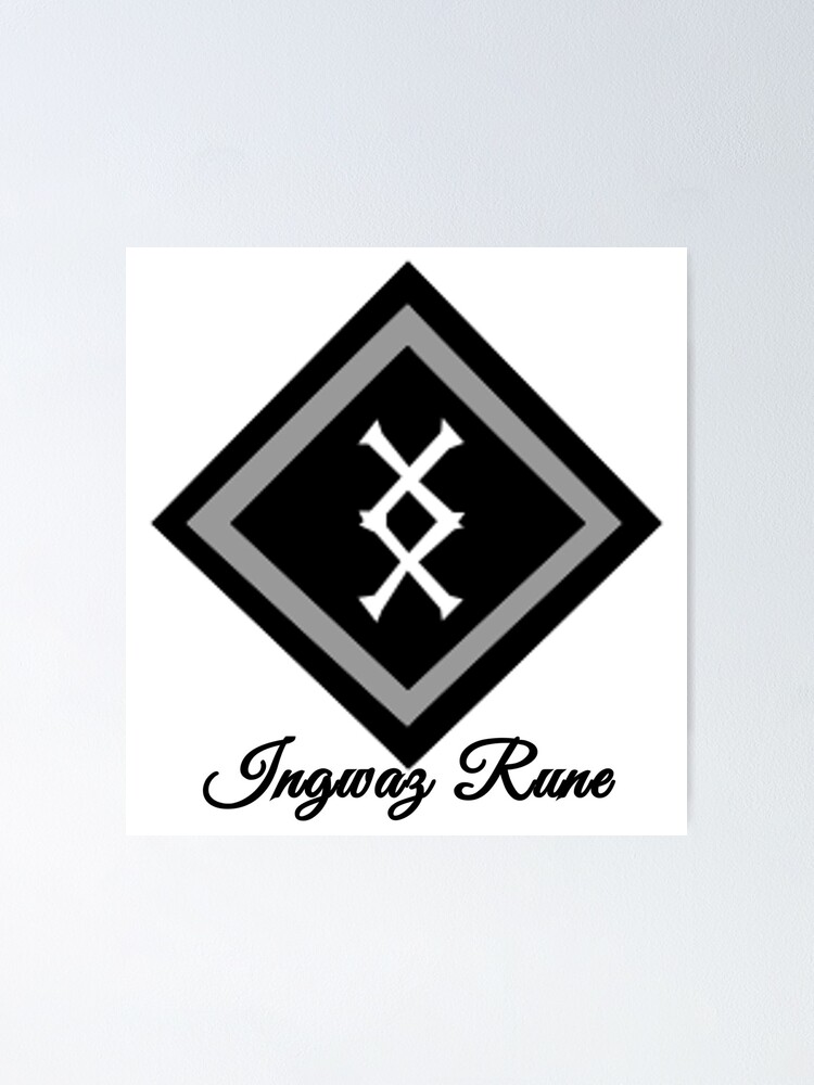 Ingwaz Norse Rune of Harmony