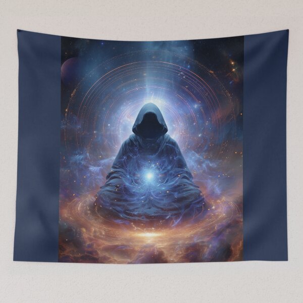 Item preview, Celestial Monk of the Infinite Veil designed and sold by ArgentoArt.