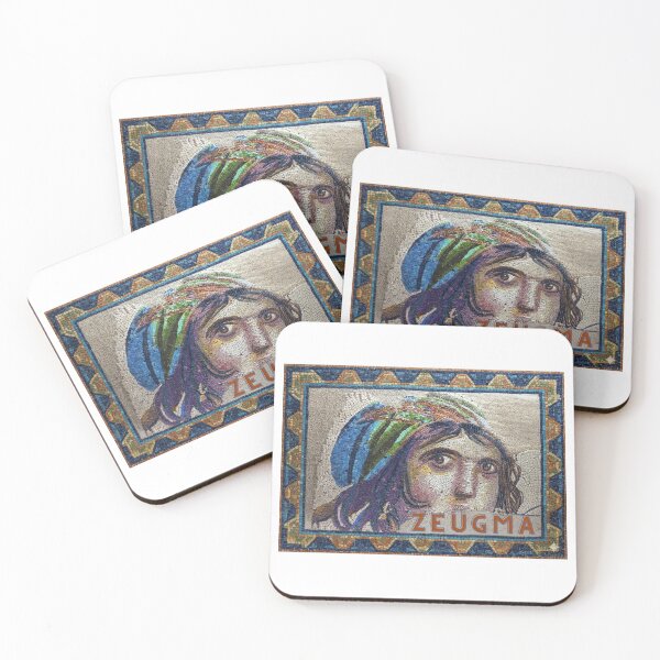 Item preview, Ancient Roman Mosaic: Zeugma 'Maenad' Face Art from Gaziantep, Turkey designed and sold by asliberry.