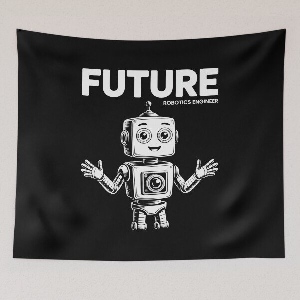 Item preview, Future Robotics Engineer Robot designed and sold by Elenasriveras.