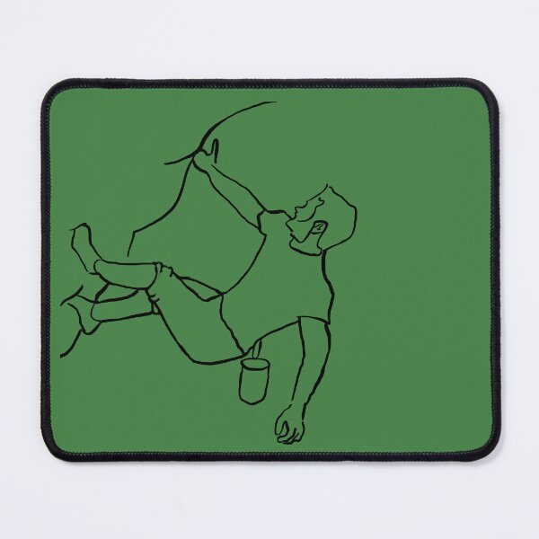 Item preview, Climber man (green) designed and sold by ArtbyElina.