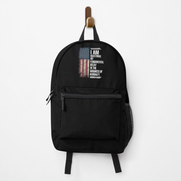 Item preview, Questioning My Belief in Humanity Distressed Flag designed and sold by MathisBellanger.