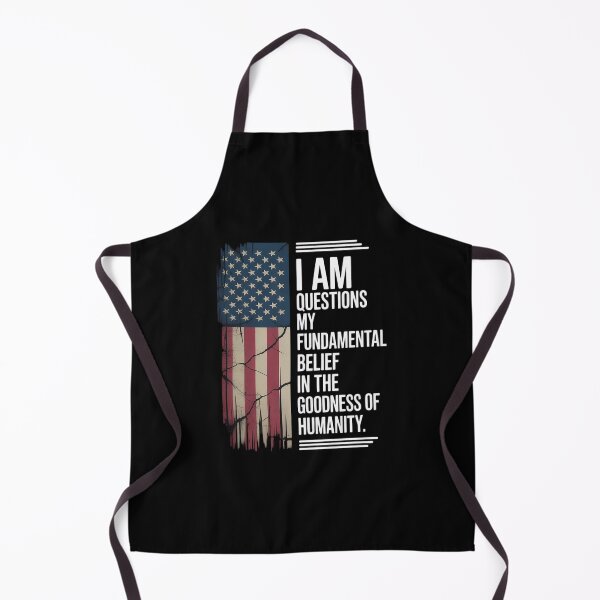 Item preview, Questioning My Belief in Humanity Distressed Flag  designed and sold by MathisBellanger.