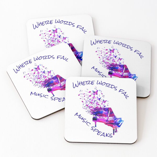 Item preview, Where Words Fail, Music Speaks designed and sold by Shandiz Design.
