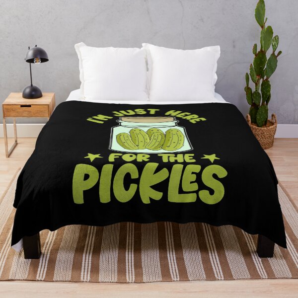 Item preview, Funny Pickle I'M Just Here For The Pickles Dill designed and sold by PatriciaKelsey.