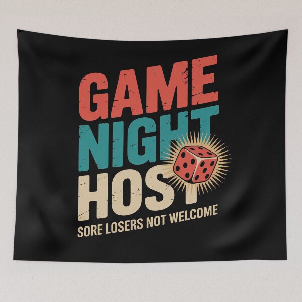 Item preview, Game Night Host I Board Game Night designed and sold by Elenasriveras.