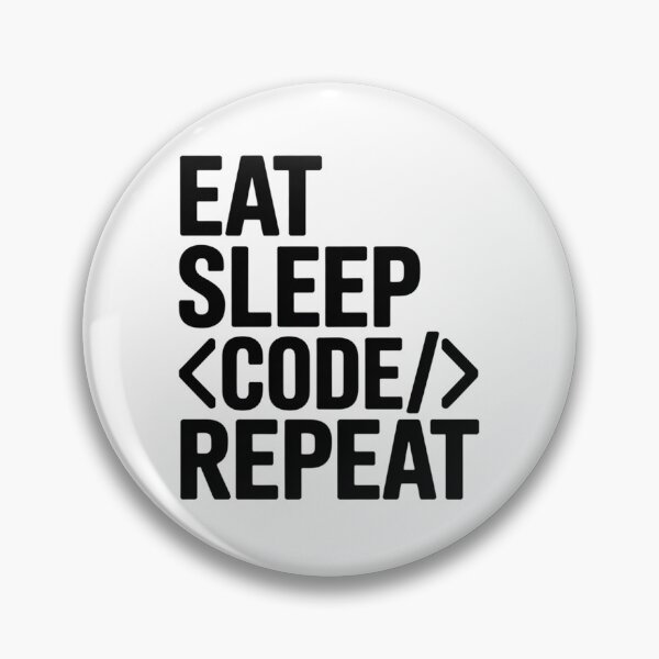 Item preview, Eat Sleep Code Repeat Programming Coding designed and sold by johnertullio.
