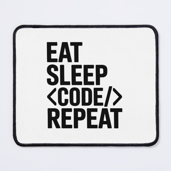 Item preview, Eat Sleep Code Repeat Programming Coding designed and sold by johnertullio.